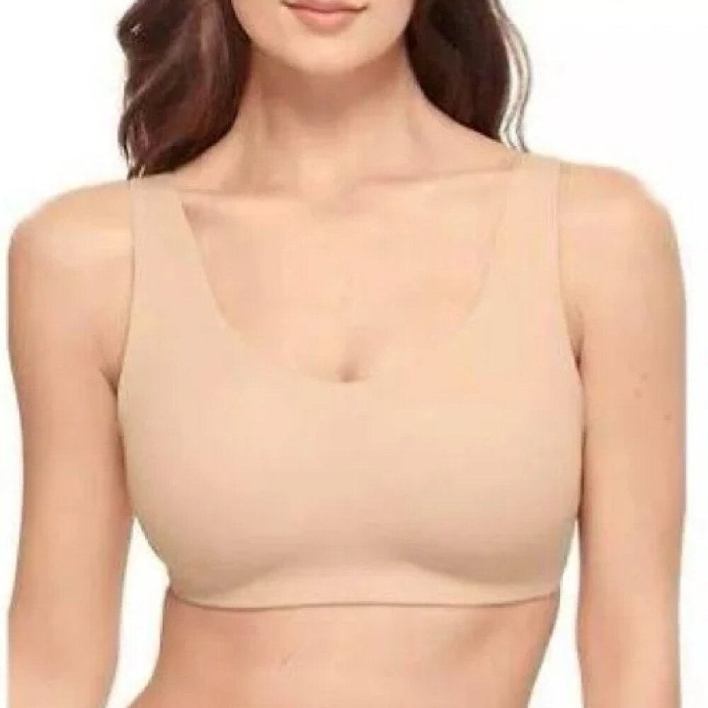 Wacoal Beige Wireless Seamless Scoop Bralette